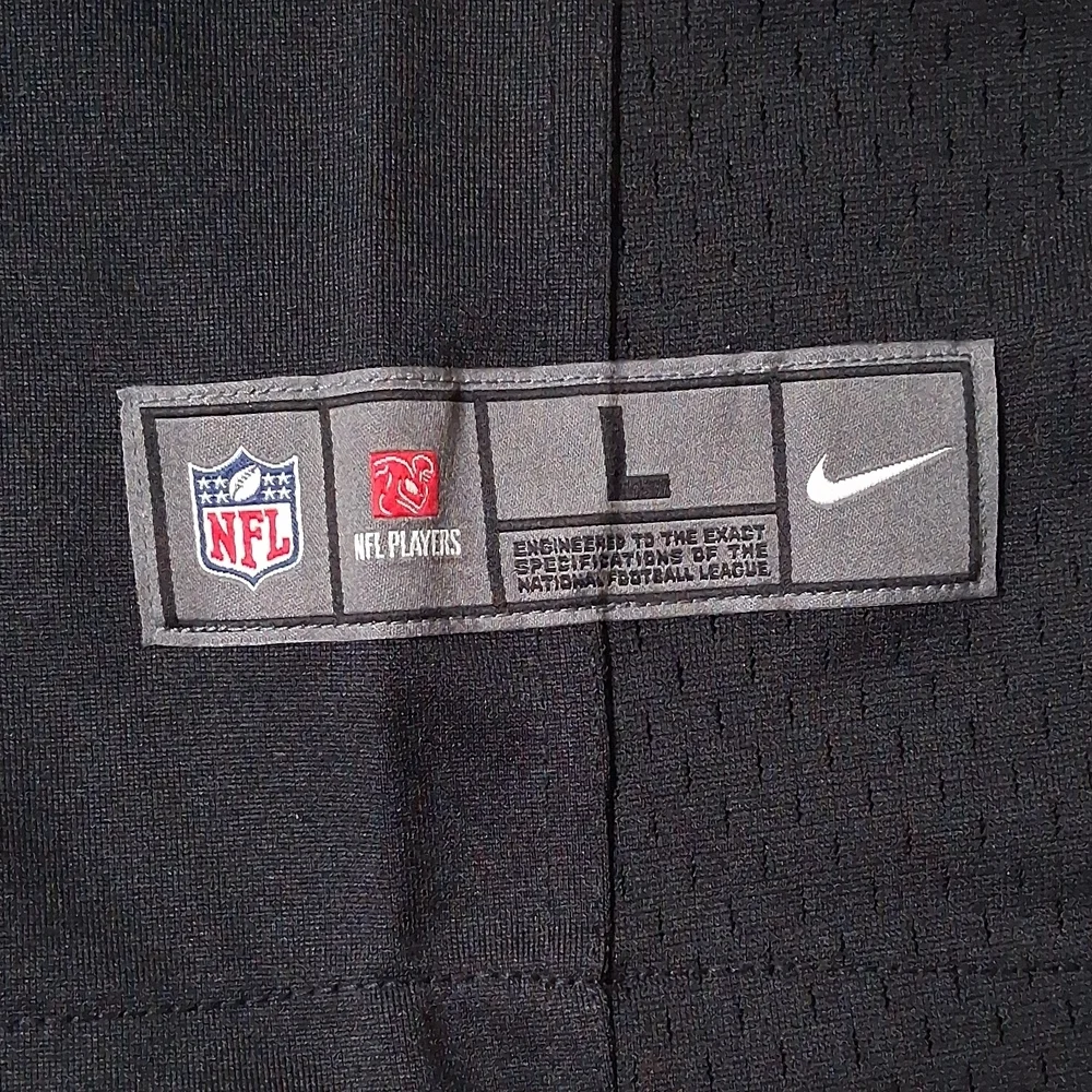 Nike Black Oakland Raiders Football Jersey with CARR #4